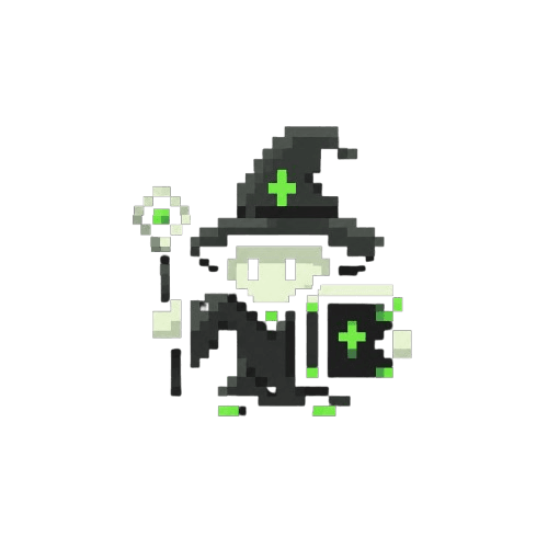 SkillsCenter wizard mascot